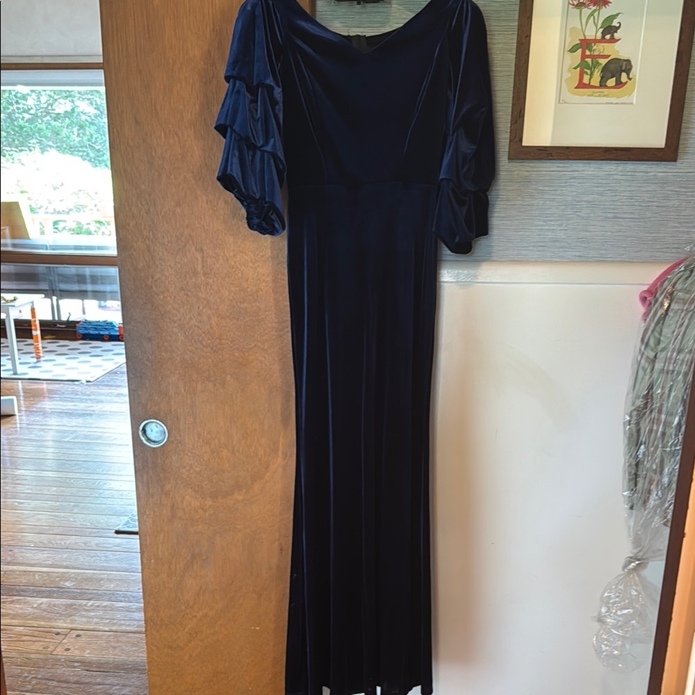TFNC Blue Maxi Dress